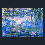 Poster Monet: Lírios Água 1919<br><div class="desc">Monet: Lírios de Água 1919,  poster.</div>