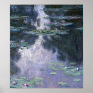 Poster Monet - Lírios De Água (Ninfas)