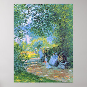 Poster Monet - No Parc Monceau,