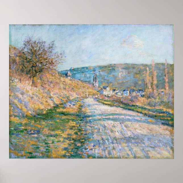 Poster Monet - O Caminho Para Vetheuil (Frente)