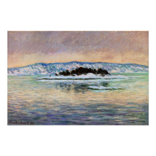Póster Monet - O fiorde perto de Christiana