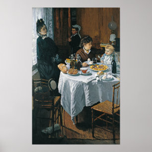 Poster Monet - O Luncheon