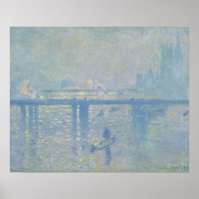 Poster Monet - Ponte Charing Cross (Frente)