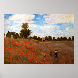 Póster Monet - Poppies Selvagens