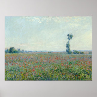 Póster Monet, Poppy Field