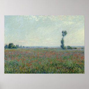 Poster Monet - Poppy Field