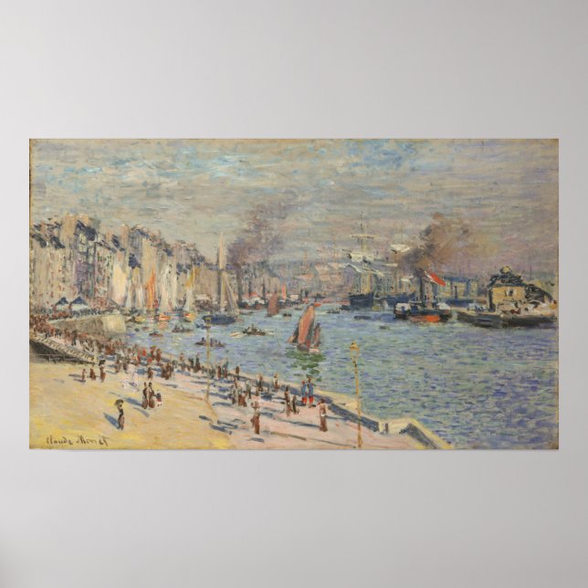 Poster Monet - Porto de Le Havre (Frente)
