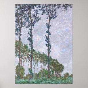 Poster Monet - Série Efeito Evento Dos Poplars