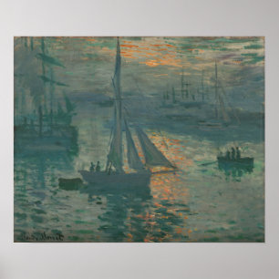 Poster Monet - Sunrise (Marine)