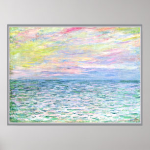 Poster Monet - Sunset em Pourville