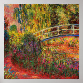 Poster Monet The Japan Bridge