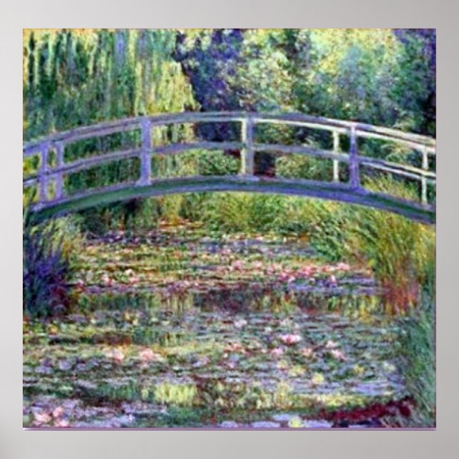 Póster Monet-The-Water Lily Pond (Frente)
