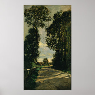 Poster Monet - Walk (Estrada Do Santo Simeon)