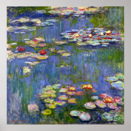 Poster Monet Water Lily 1916