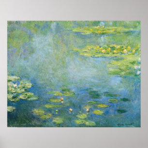 Poster Monet Waterlily 1906