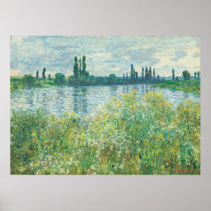 Poster Monet's Banks of the Seine, Vétheuil