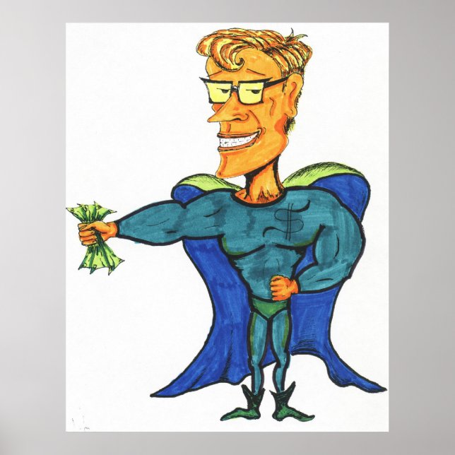 Poster Money Man (Frente)