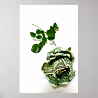 Póster Money Rosa