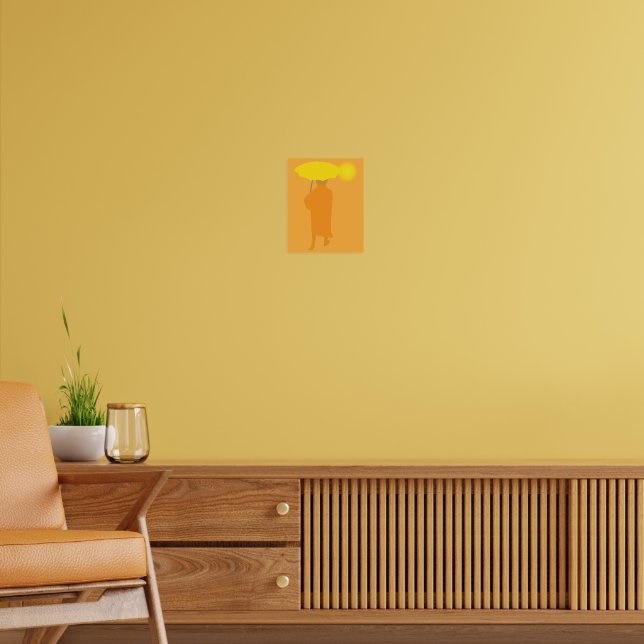 Poster Monge Budista (Sala de Estar 2)