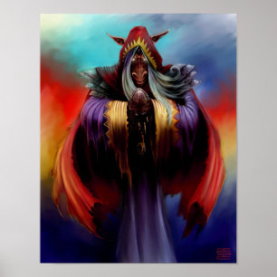 Póster Monge do búfalo