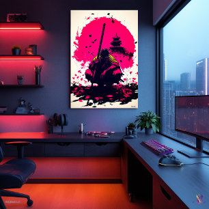 Poster Monge Silencioso do Guerreiro Sob a Ascensão do So