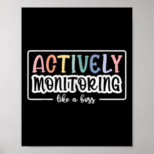 Poster Monitoramento Ativo Como Um Teste De Professora En