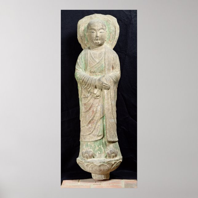 Poster Monk, de Dunhuang, Província de Gansu (Frente)