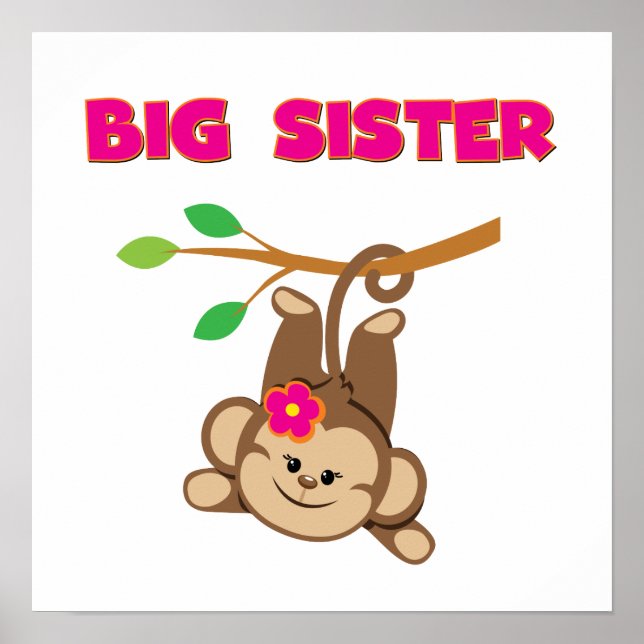 Póster Monkey Big Sister (Frente)