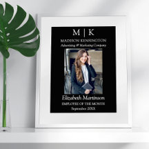 Monograma ou Adicionar logotipo Prêmio para funcio