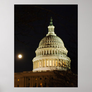 Póster Mononlit Capital Dome