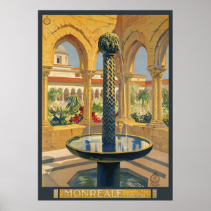 Póster Monreale Palermo