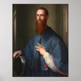 Poster Monsenhor della Casa - Pontormo Cartaz de Arte Fin