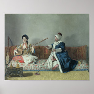 Póster Monsieur Levett e senhorita Helene