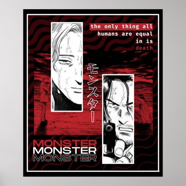 Poster Monster Johan Tenma (Frente)