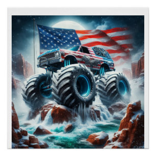 PÓSTER MONSTER TRUCK POSTER