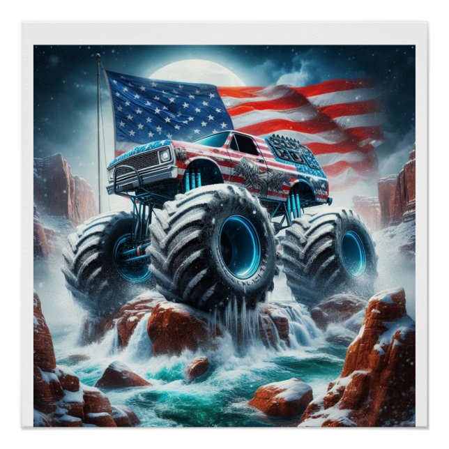 PÓSTER MONSTER TRUCK POSTER (Frente)
