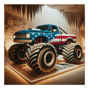 PÓSTER MONSTER TRUCK POSTER