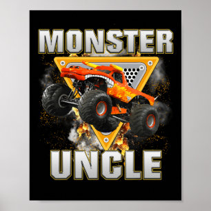 Poster Monster Truck Tio Monster Truck