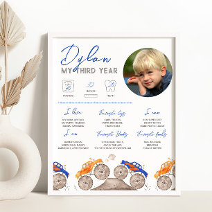 Poster Monster Trucks Fotografia - Sinal de Marco