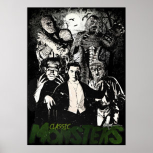 POSTER MONSTORES CLÁSSICOS