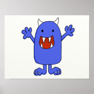 Póster Monstro Bonito