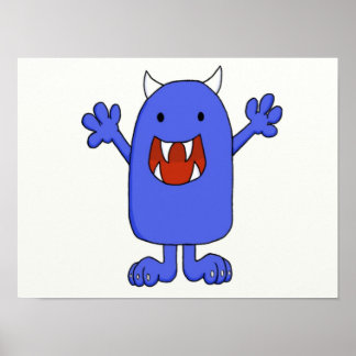 Póster Monstro Bonito