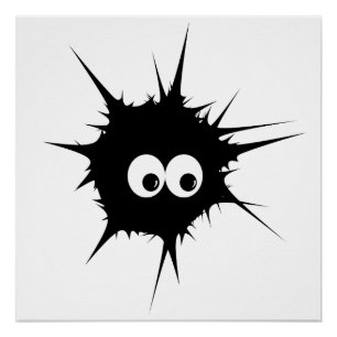 Póster Monstro bonito