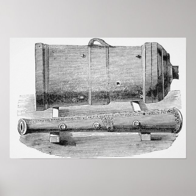 Poster Monstro Chinês Mortar, 1845 (Frente)