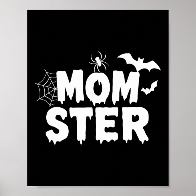 Poster Monstro Dadcula Monstro Halloween Doce ou Travessu (Frente)