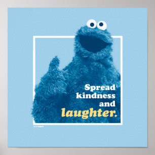 Poster Monstro de cookies Espalhar gentileza e riso