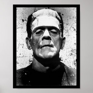 Poster Monstro do Filme de Horror de Halloween 1