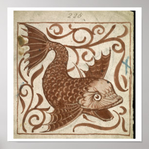 Poster Monstro do mar (c/c no papel)