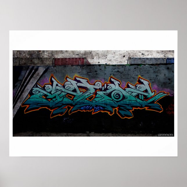 Poster Monstro Verde (Frente)
