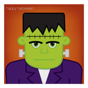 Póster Monstro verde